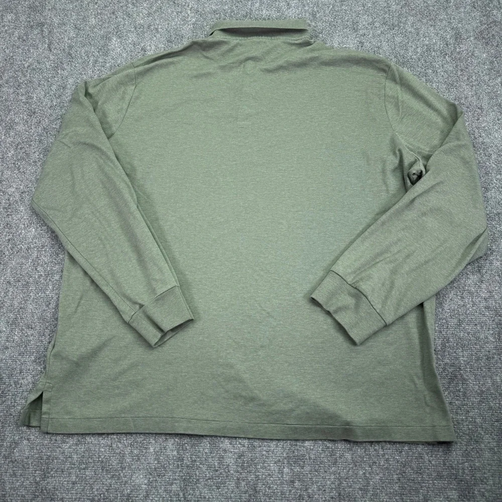 Polo Ralph Lauren Polo Shirt Mens XXL 2XL Green Classic Fit‎ Flesh Pony *STAINS